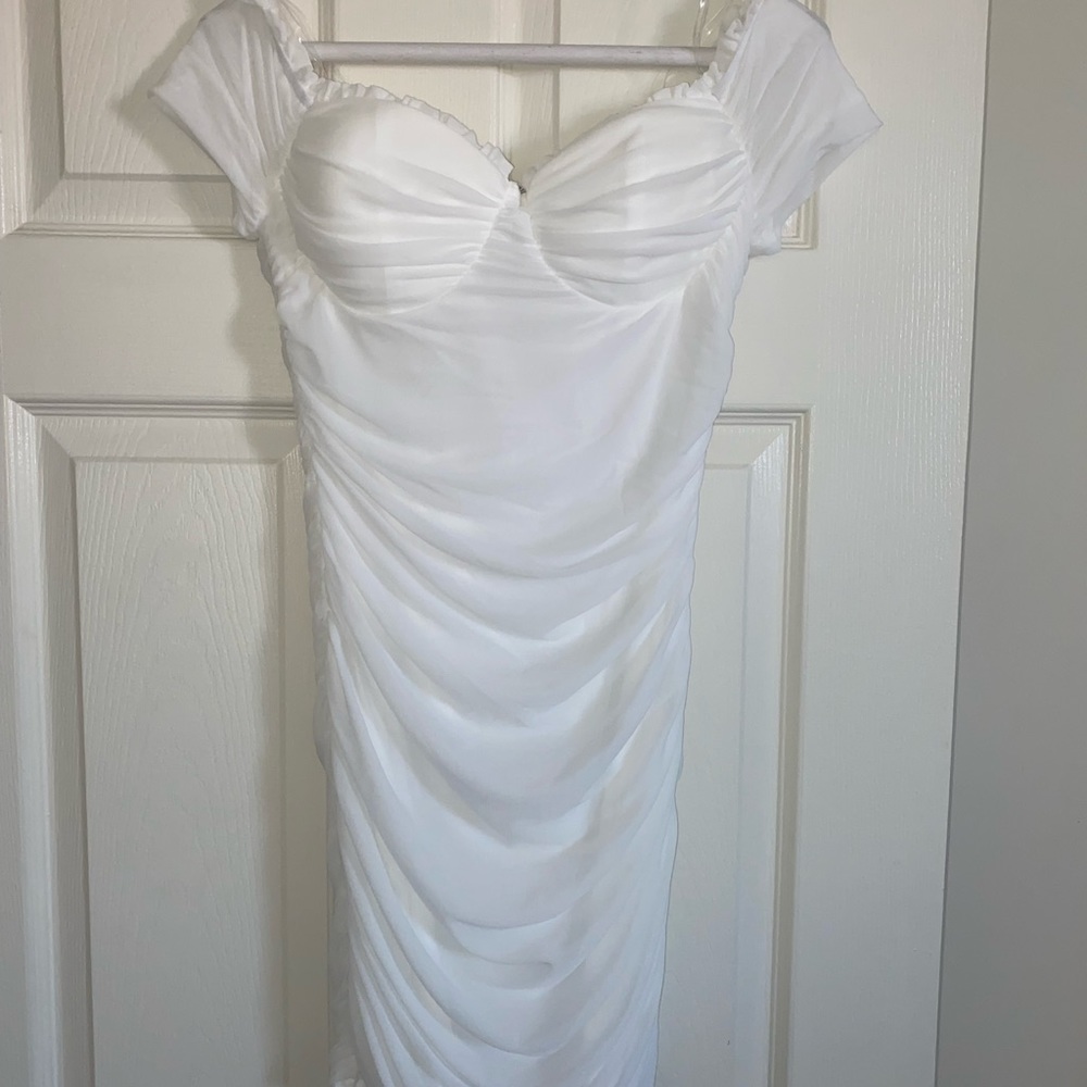 Windsor Sweetheart Mesh Mini Dress